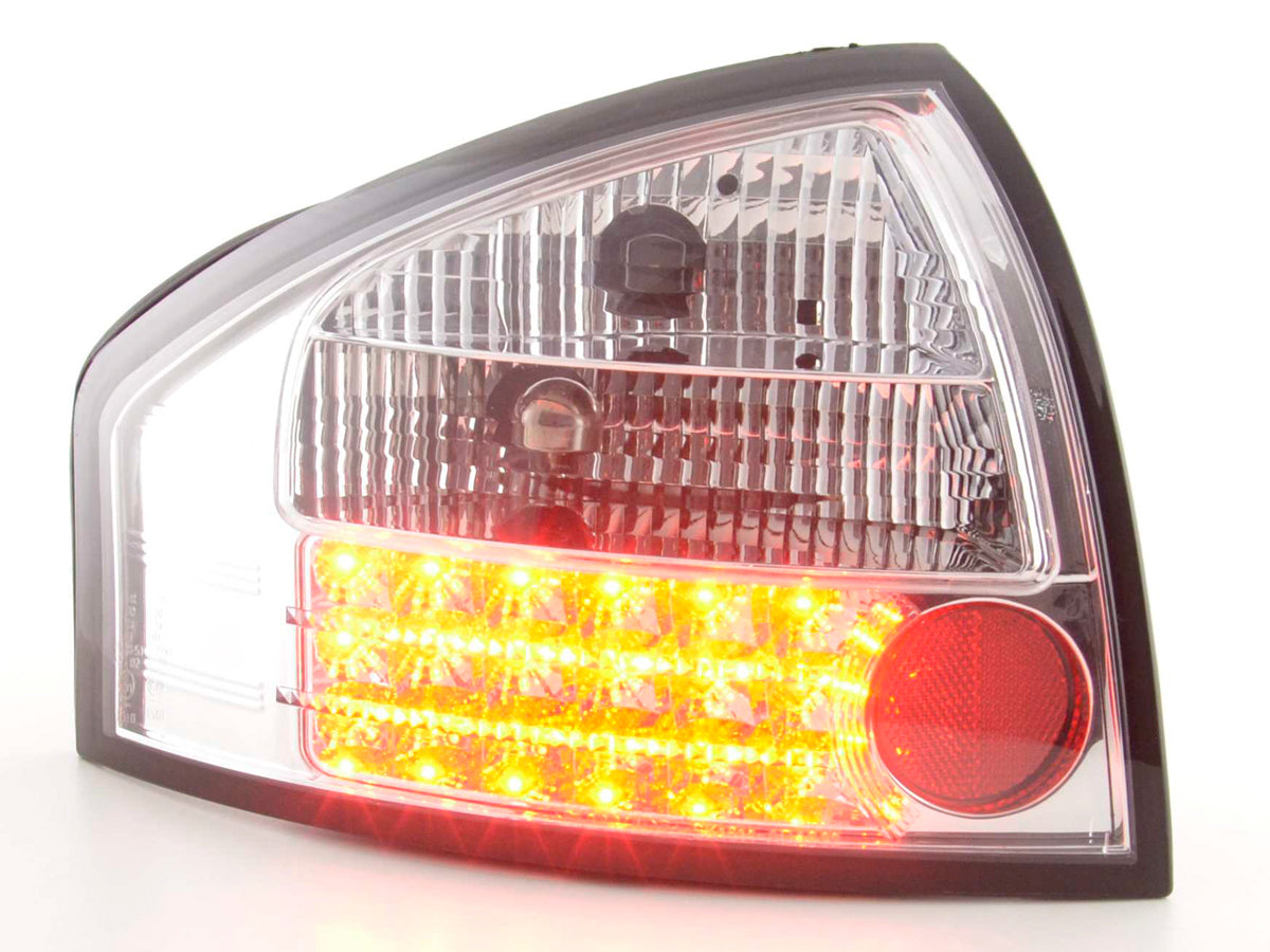 LED Rückleuchten Set Audi A6 Limousine Typ 4B  97-03 chrom