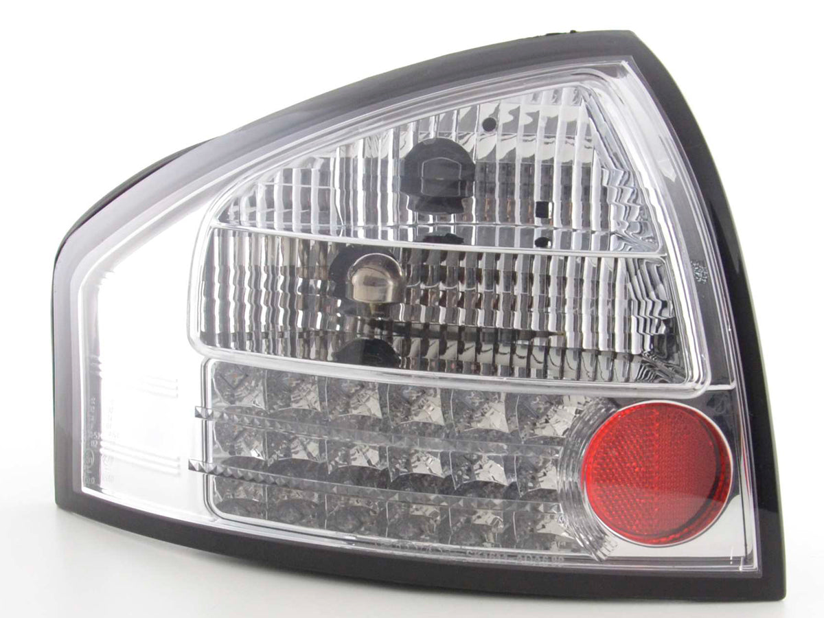 LED Rückleuchten Set Audi A6 Limousine Typ 4B  97-03 chrom