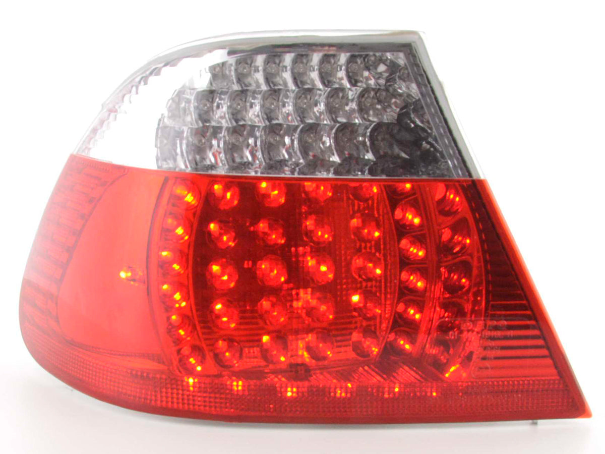 Led taillights BMW 3 Series Coupe Type E46 98-02 clear/red
