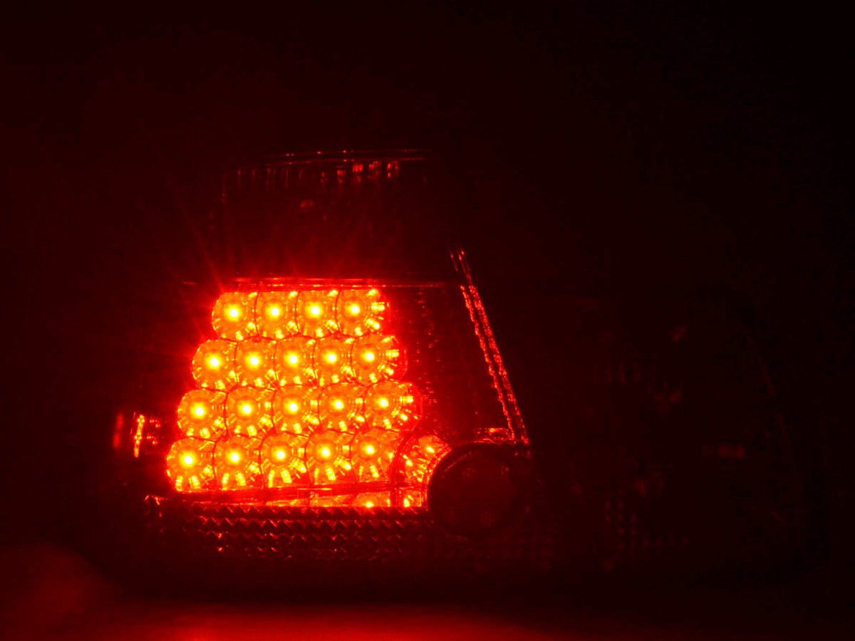 LED taillights set BMW 3 Series Sedan Type E46 01-05 black