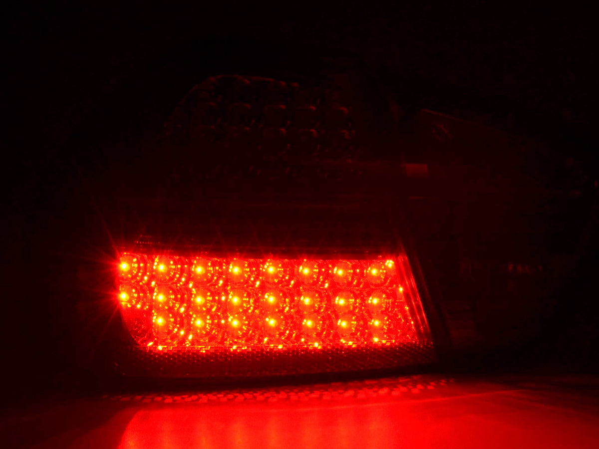 LED taillights set BMW 3 Series Sedan Type E90 05-08 black/red