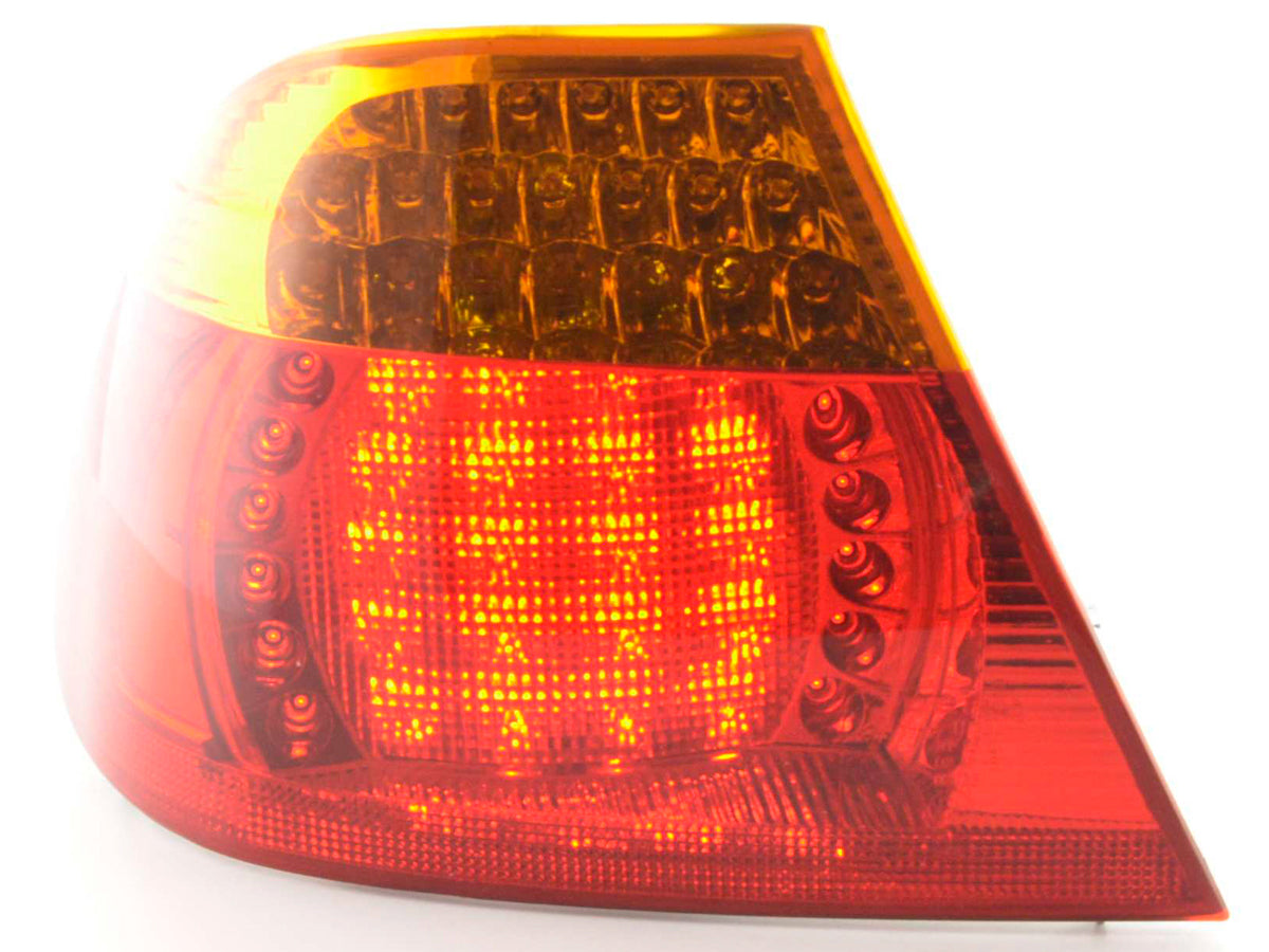 Wear parts rear light right BMW 3 Series Coupe Type E46 03-06, yellow/red