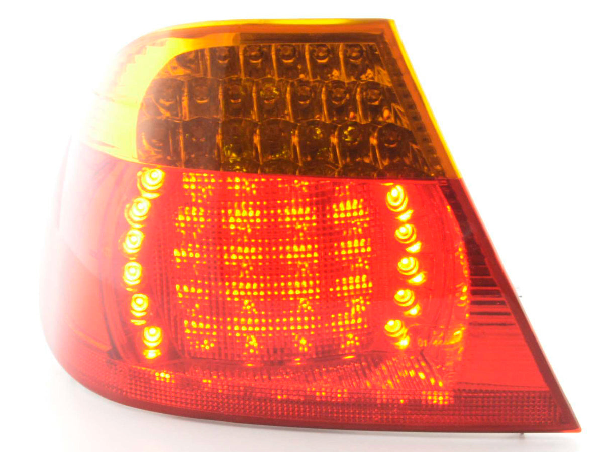 Wear parts rear light right BMW 3 Series Coupe Type E46 03-06, yellow/red