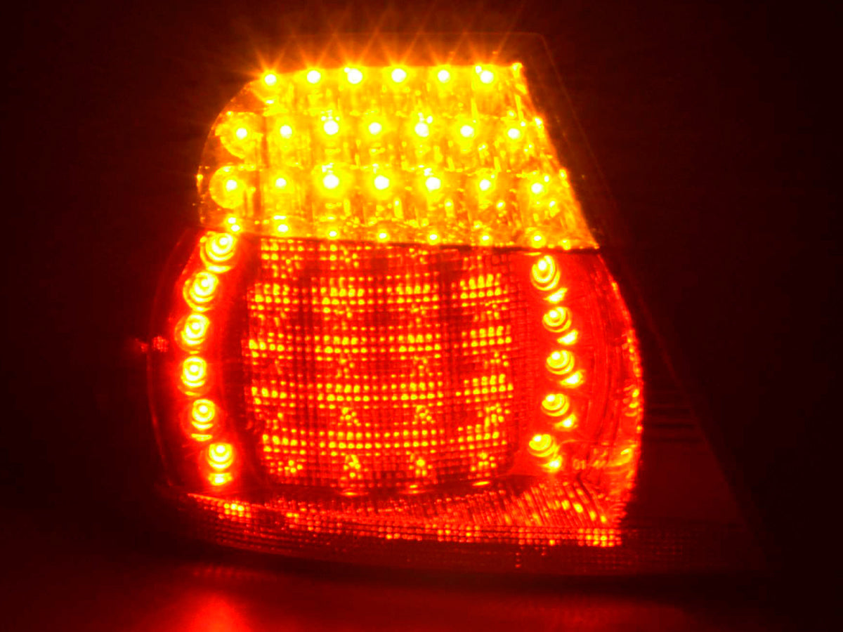 Wear parts rear light left BMW 3 Series Coupe Type E46 03-06, yellow/red