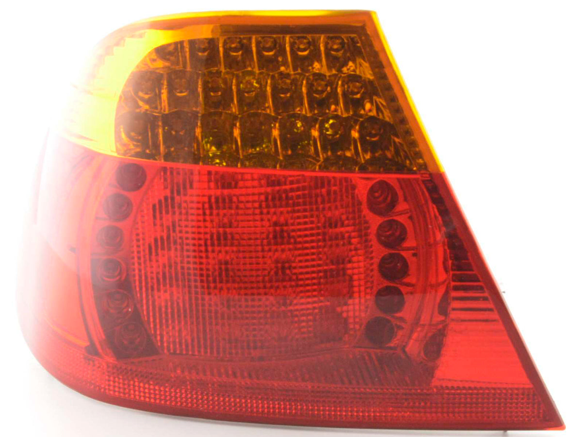 Wear parts rear light left BMW 3 Series Coupe Type E46 03-06, yellow/red