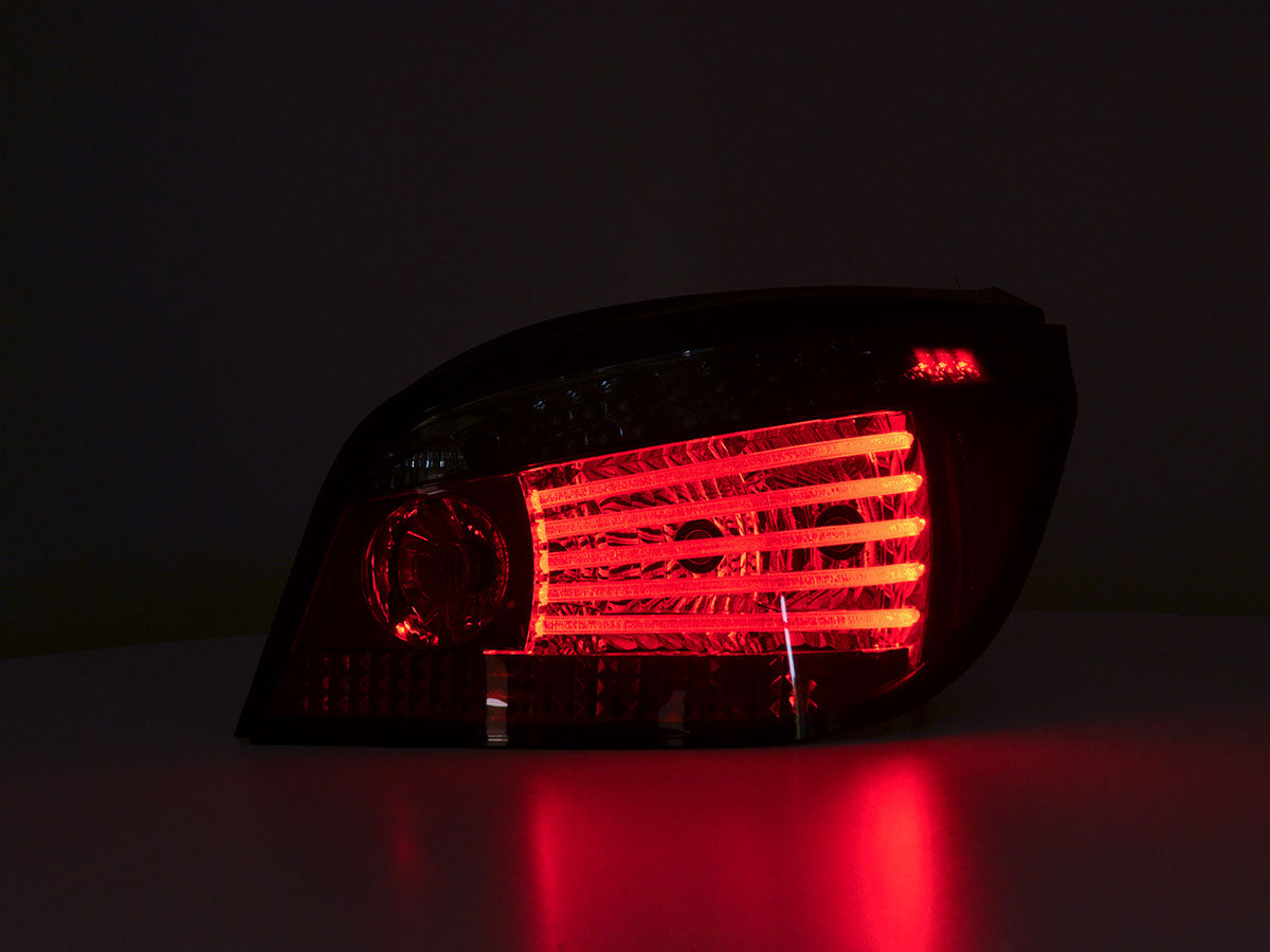 LED taillights BMW 5 Series E60 Sedan 03-07 red/clear