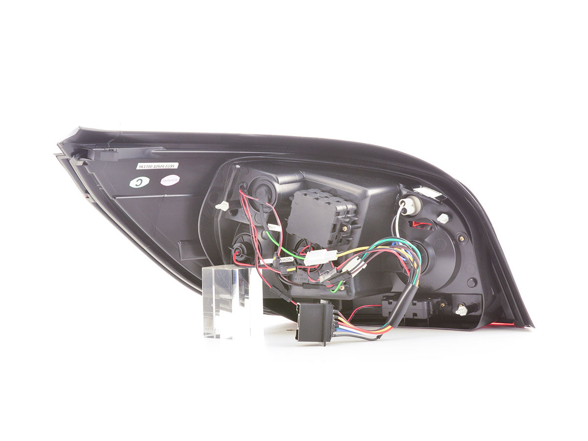 LED taillights BMW 5 Series E60 Sedan 03-07 red/clear
