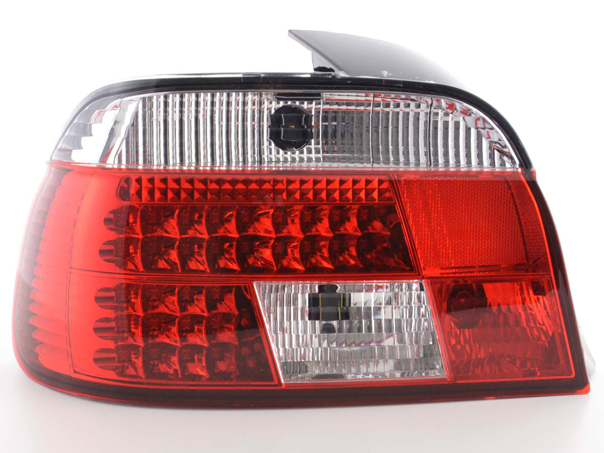 LED taillights set BMW 5 Series Sedan Type E39 95-00 clear/red