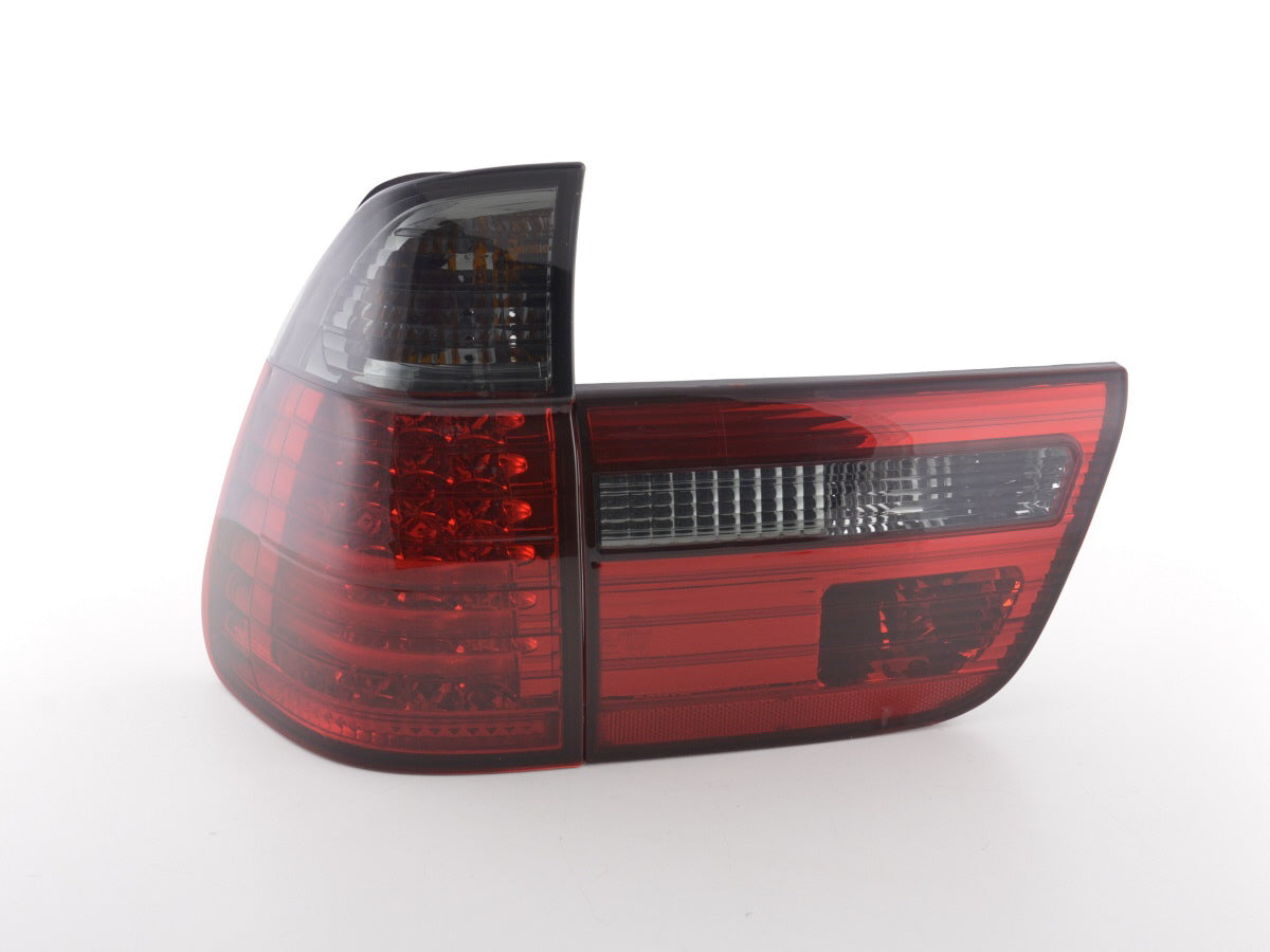 LED taillights set BMW X5 type E53 98-02 black/red