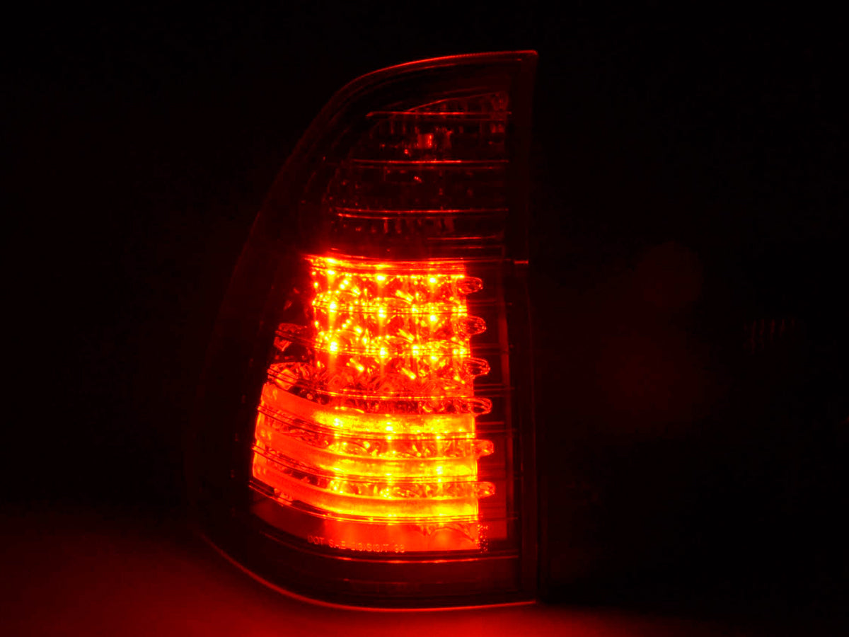 LED taillights set BMW X5 type E53 98-02 black