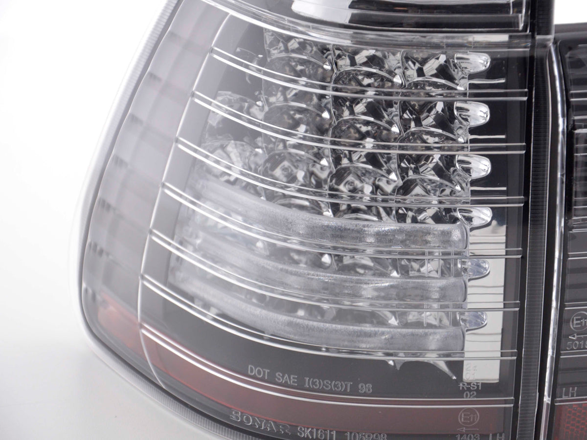 LED taillights set BMW X5 type E53 98-02 black