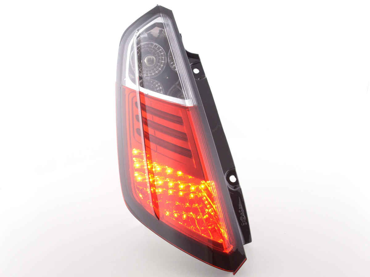 LED taillights set Fiat Grande Punto Type 199 05- clear/red