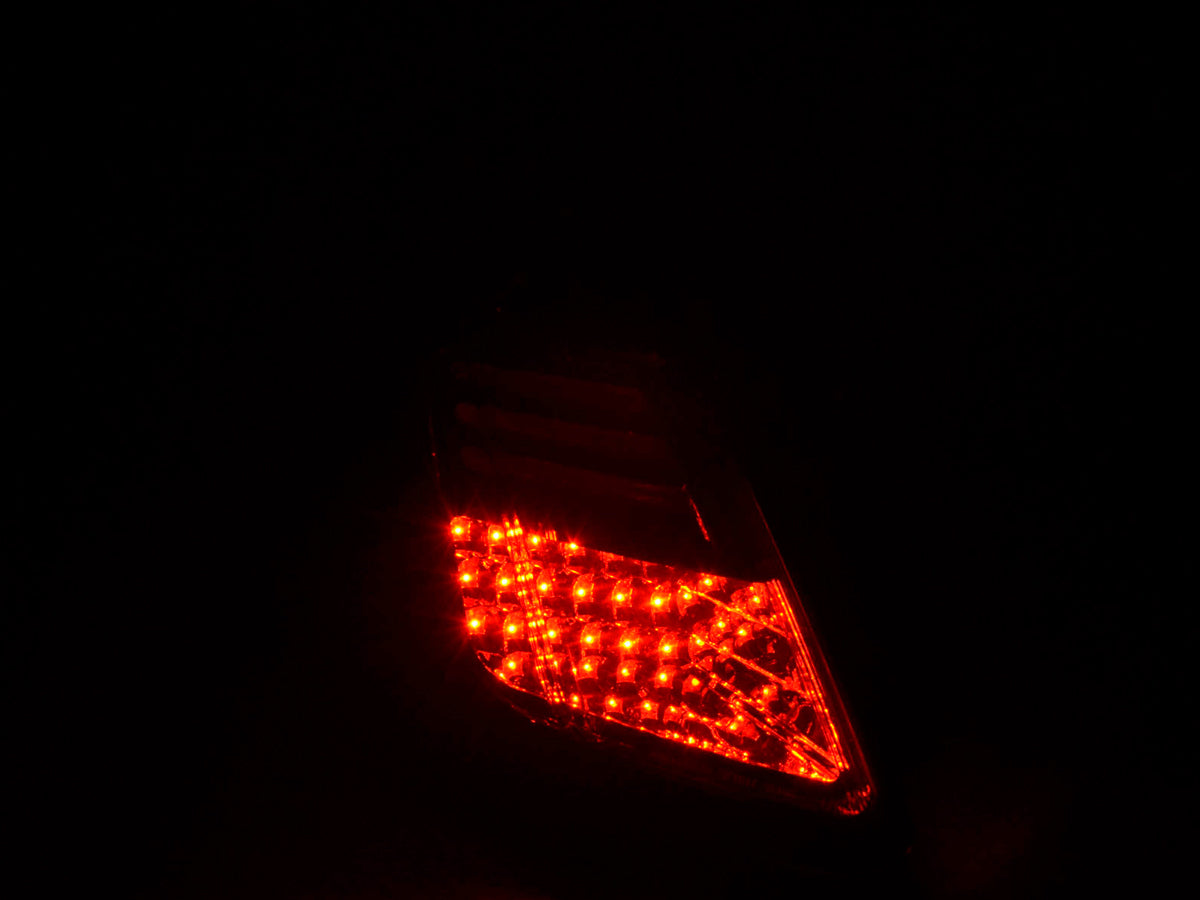 LED taillights set Fiat Grande Punto type 199 05- chrome