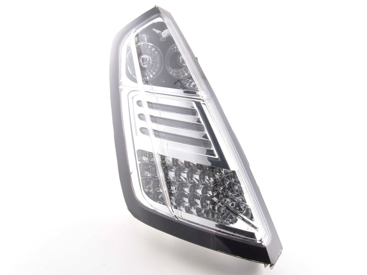 LED taillights set Fiat Grande Punto type 199 05- chrome