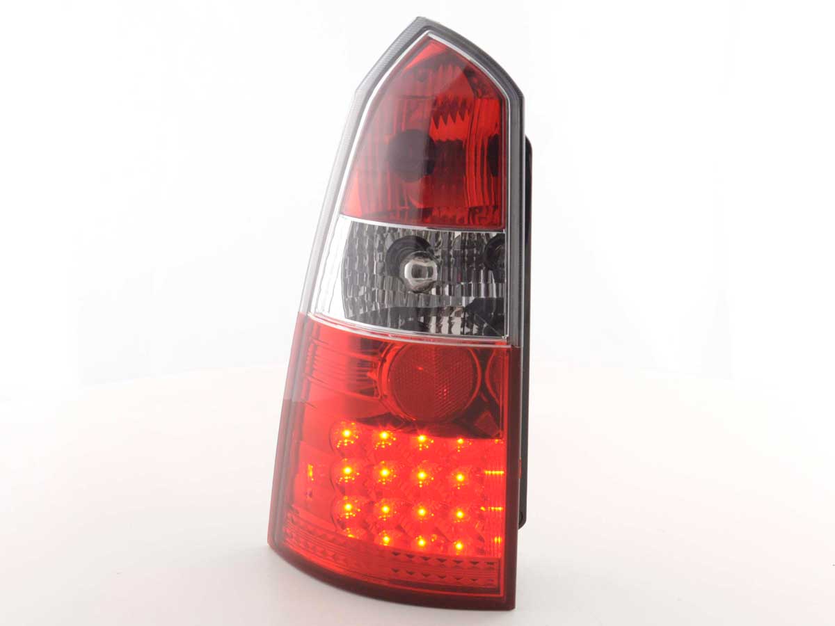 LED taillights set Ford Focus Turnier DNW 98-04 clear/red
