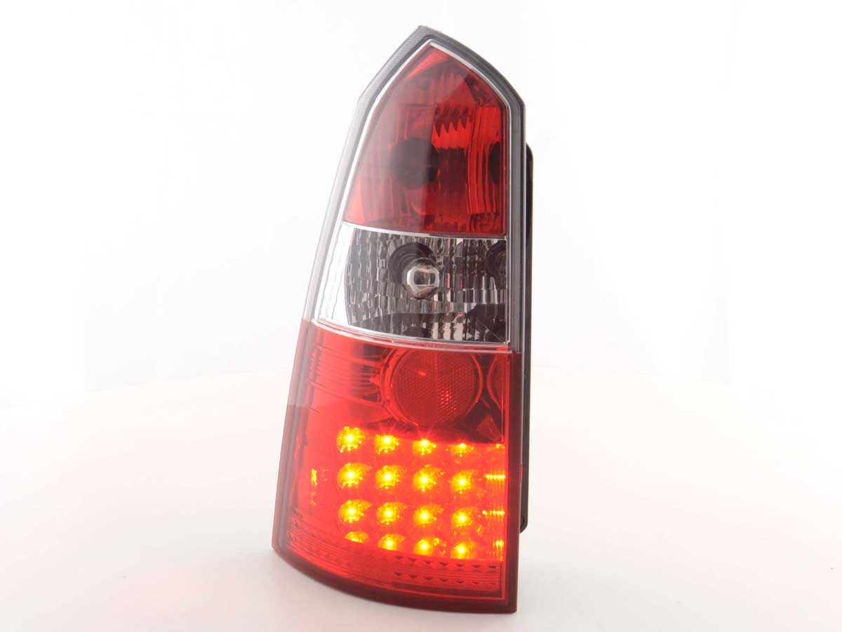 LED taillights set Ford Focus Turnier DNW 98-04 clear/red