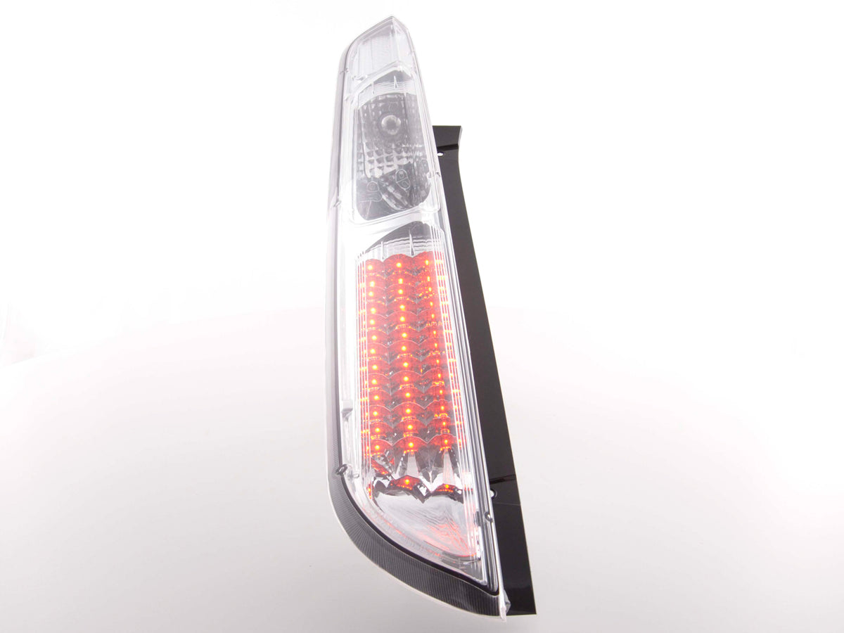 LED taillights set Ford Focus 2 5-door 04-07 chrome