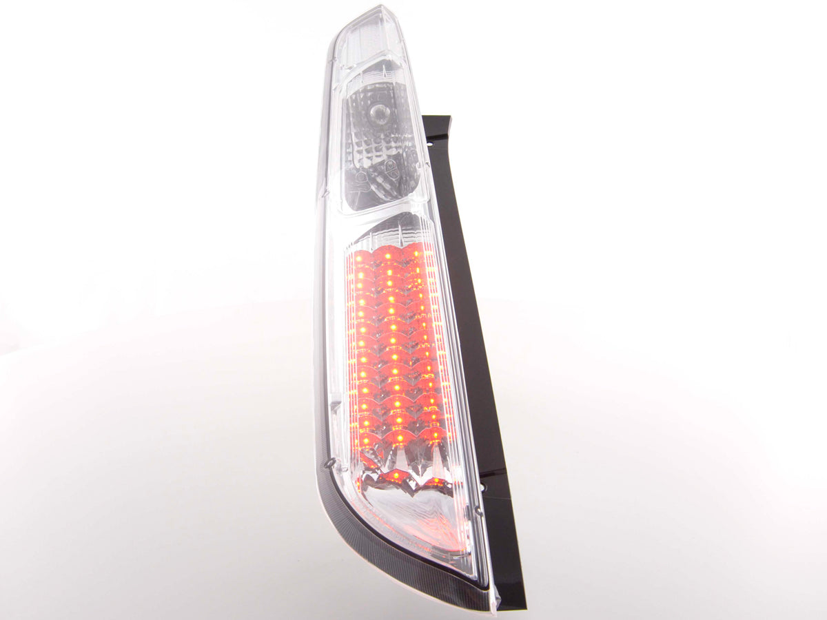 LED taillights set Ford Focus 2 5-door 04-07 chrome