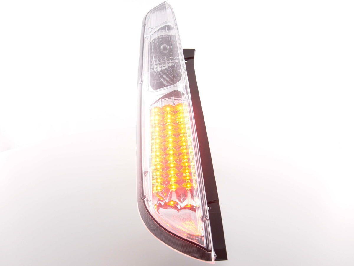 LED taillights set Ford Focus 2 5-door 04-07 chrome