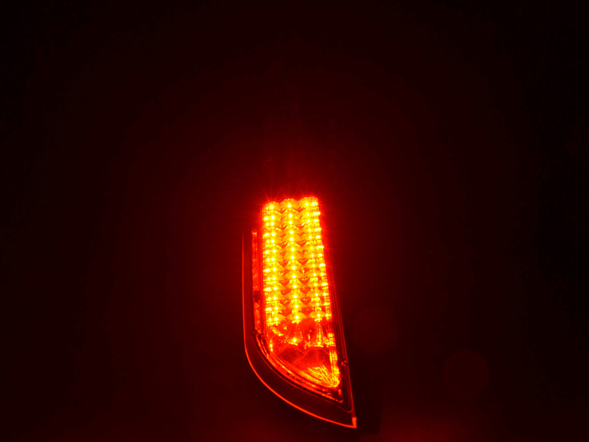 LED taillights set Ford Focus 2 5-door 04-07 chrome