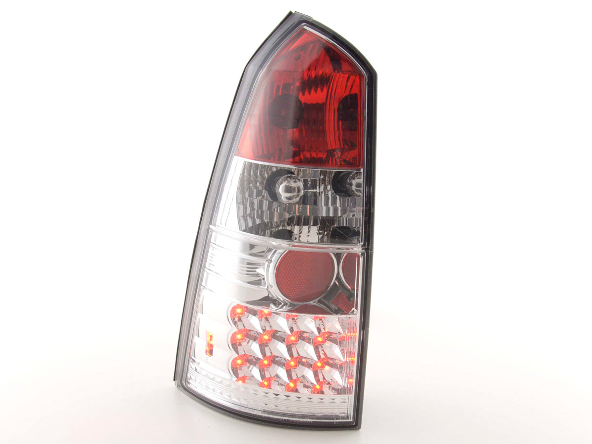 LED taillights set Ford Focus Turnier DNW 98-04 chrome