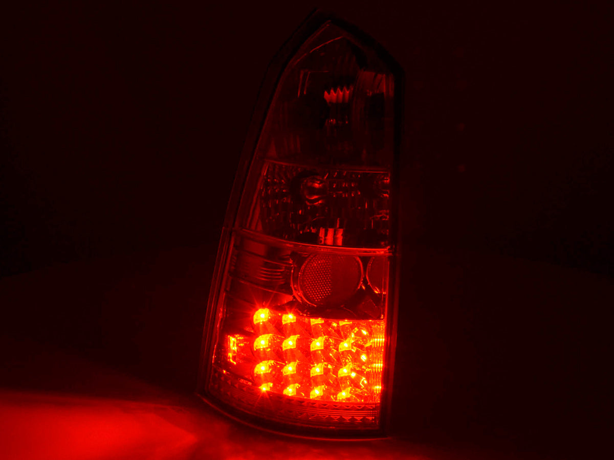 LED taillights set Ford Focus Turnier DNW 98-04 chrome