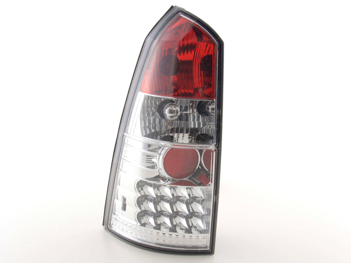 LED taillights set Ford Focus Turnier DNW 98-04 chrome