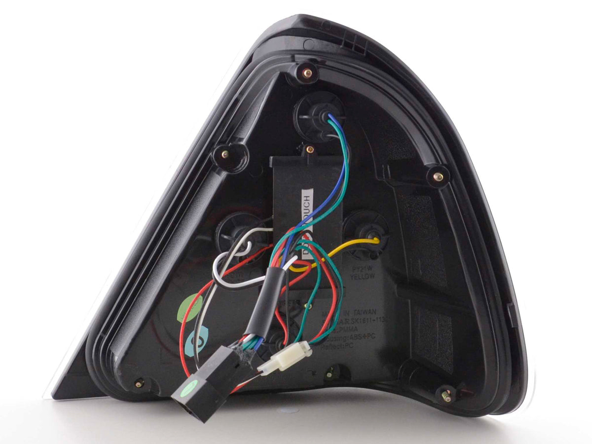 LED taillights set Mercedes C-Class type W202 96-00 chrome