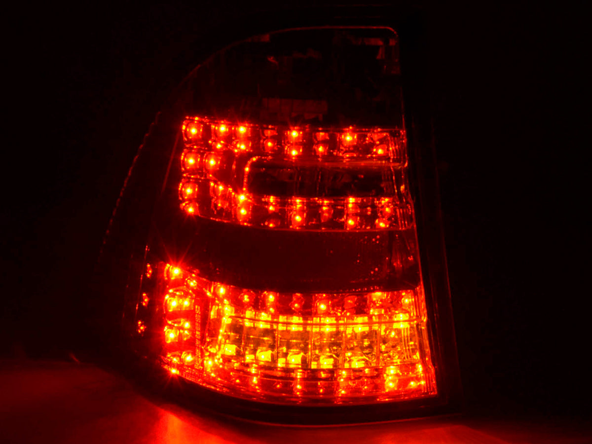 LED taillights set Mercedes M-Class type W163 98-05 clear/red