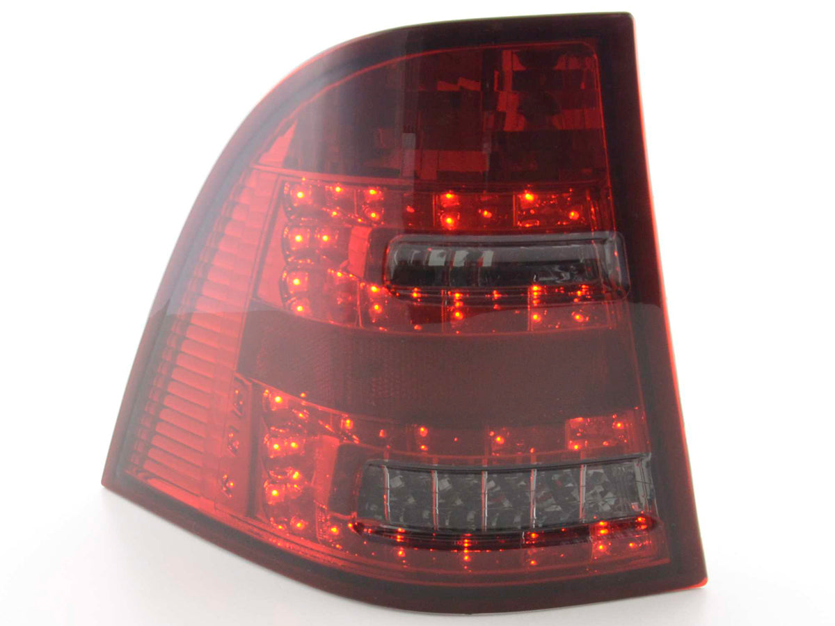LED taillights set Mercedes M-Class type W163 98-05 red/black