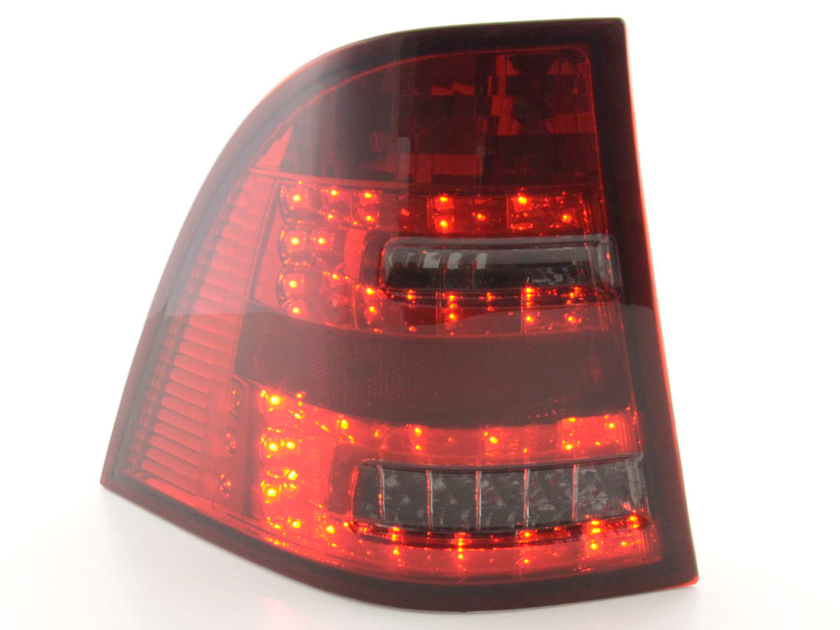 LED taillights set Mercedes M-Class type W163 98-05 red/black