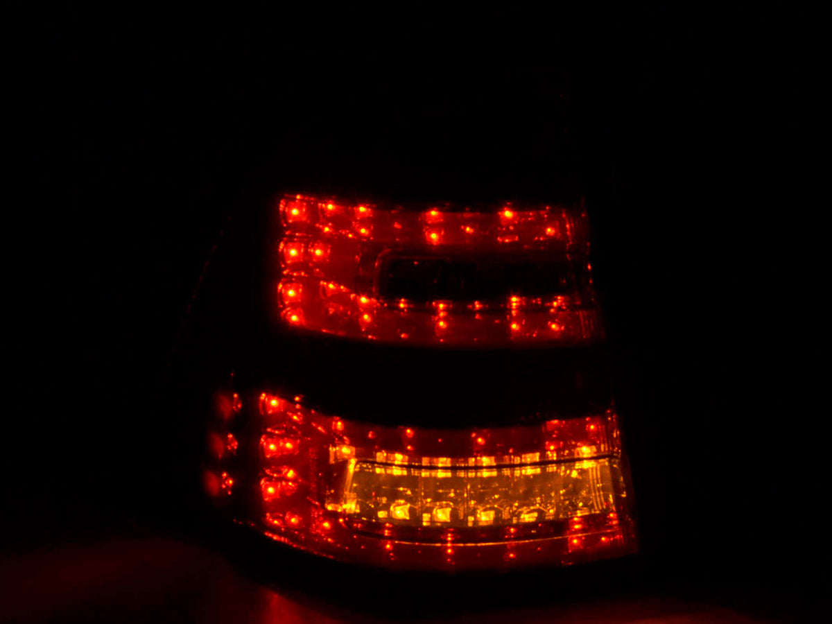 LED taillights set Mazda MX-5 type ND built from 15 red/clear