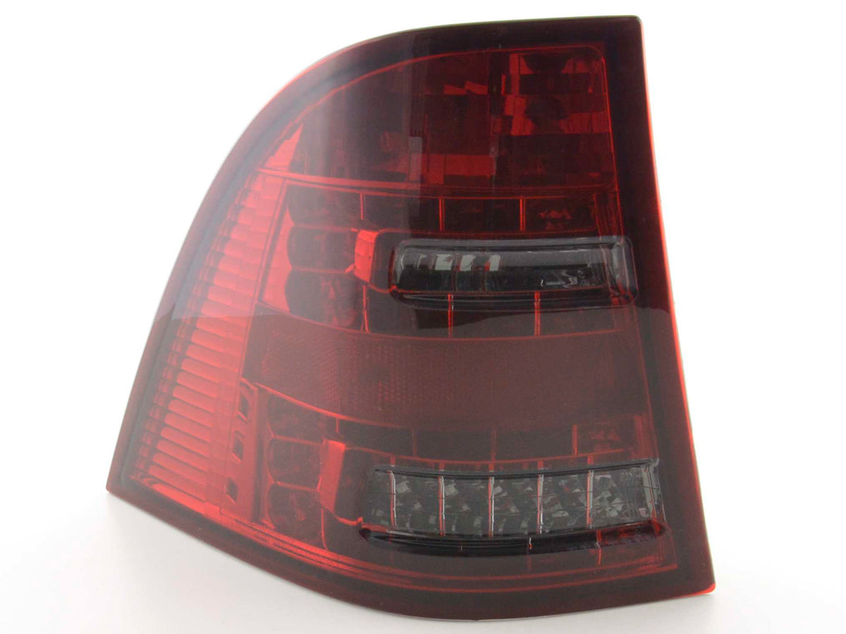 LED taillights set Mercedes M-Class type W163 98-05 red/black