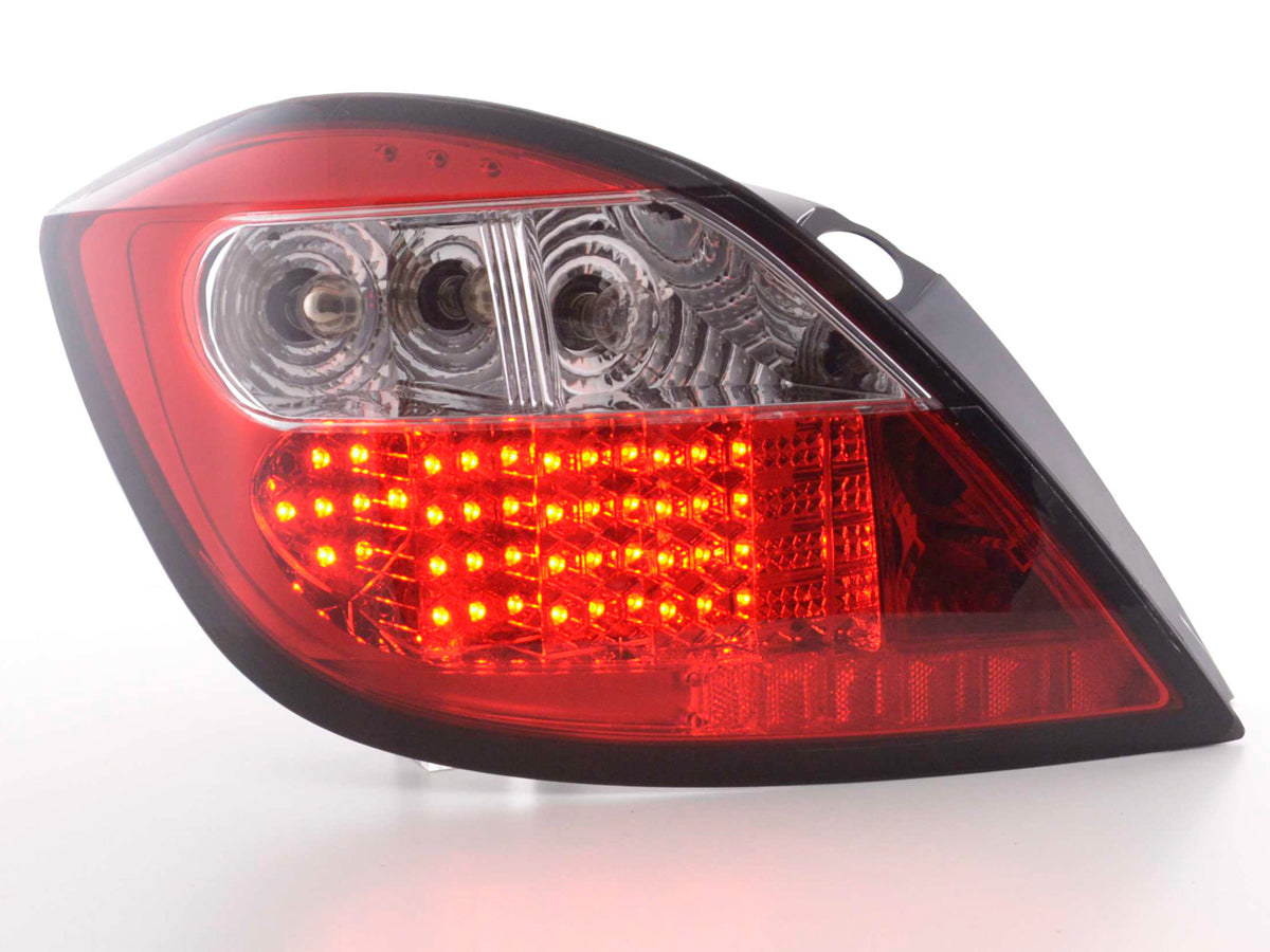 LED taillights set Opel Astra H 5-door 04- clear/red
