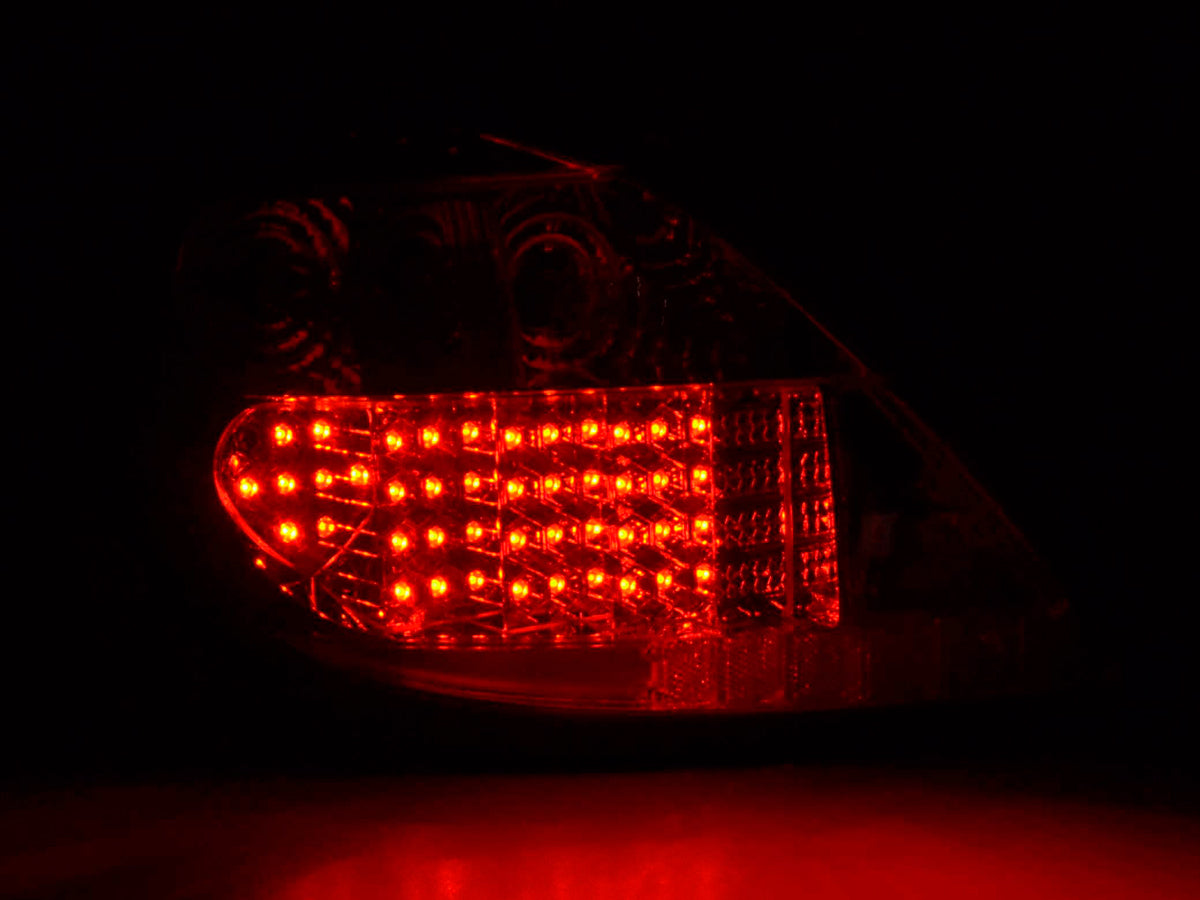 LED taillights set Opel Astra H 5-door 04- clear/red