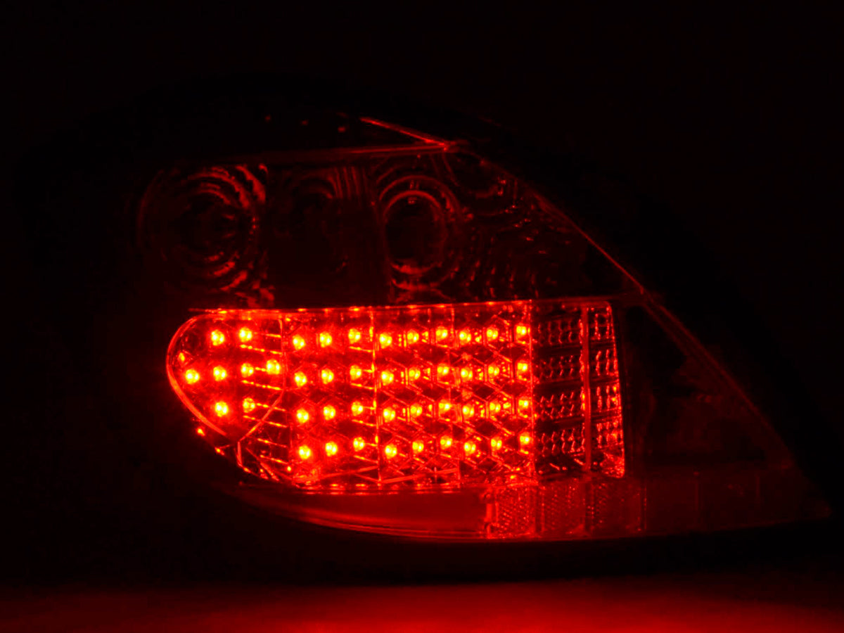 LED taillights set Opel Astra H 5-door 04- clear/red