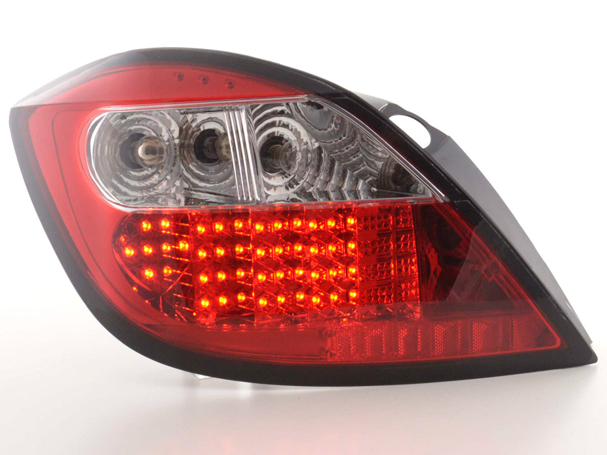 LED taillights set Opel Astra H 5-door 04- clear/red