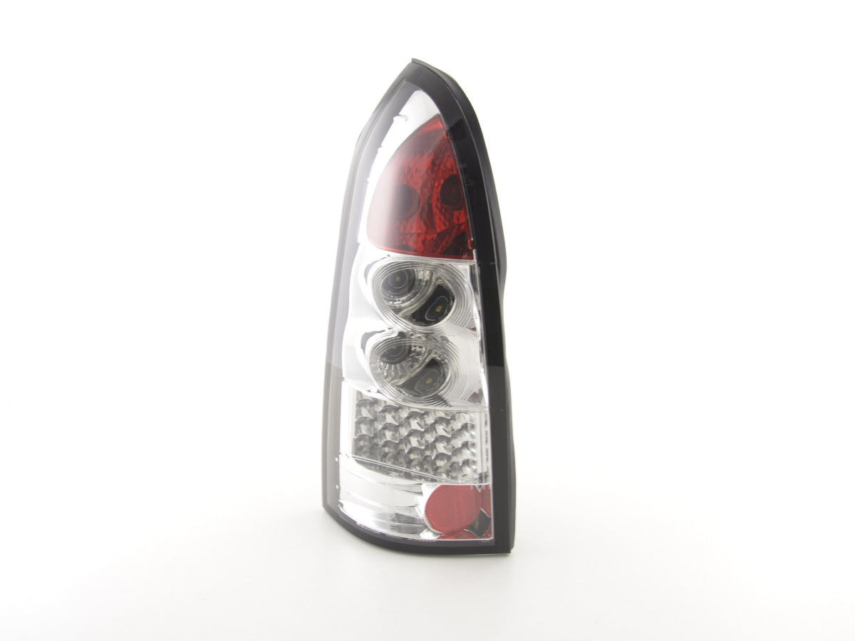 LED taillights set Opel Astra G Caravan 98-03 chrome