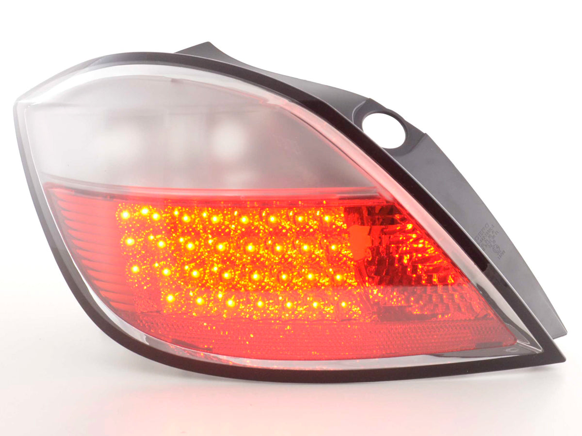 LED taillights set Opel Astra H 5-door 04- red/clear
