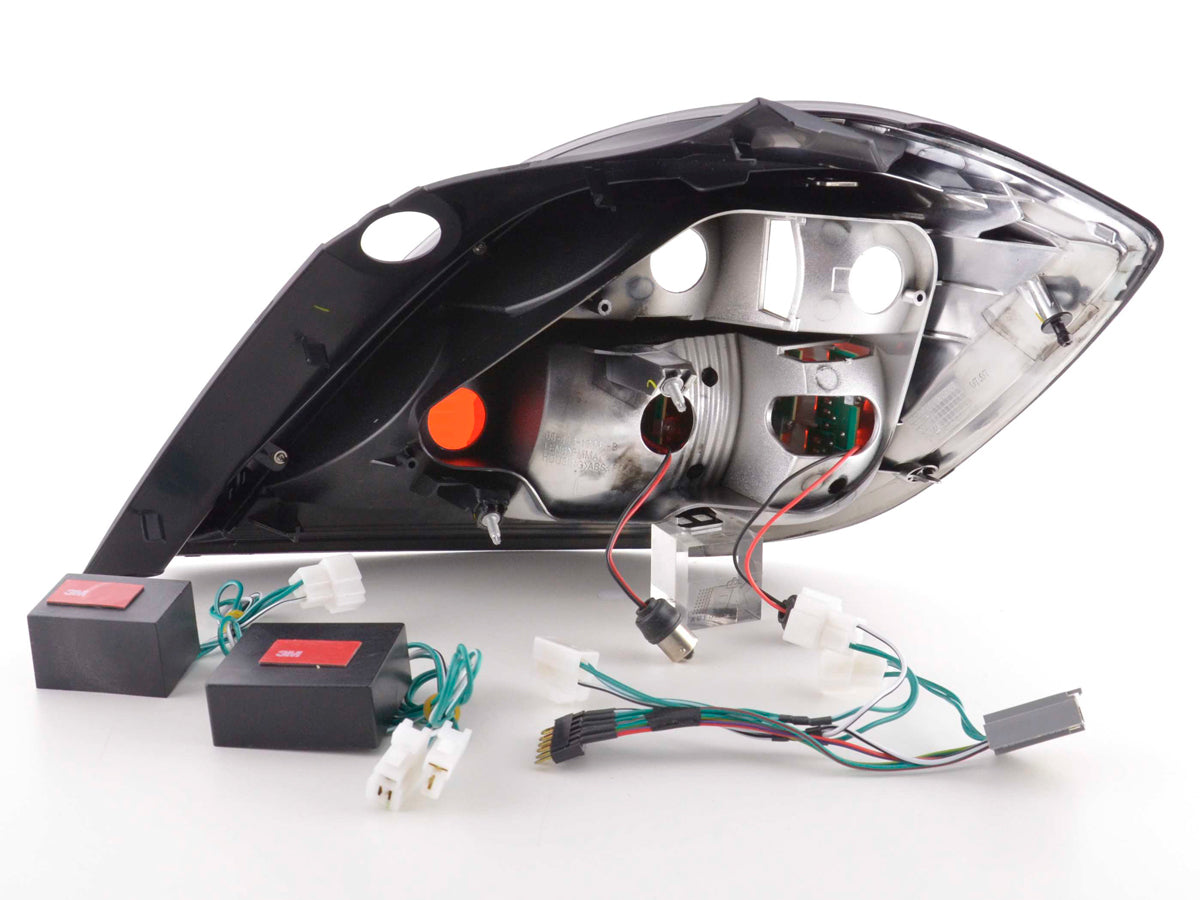 LED taillights set Opel Astra H 5-door 04- red/clear