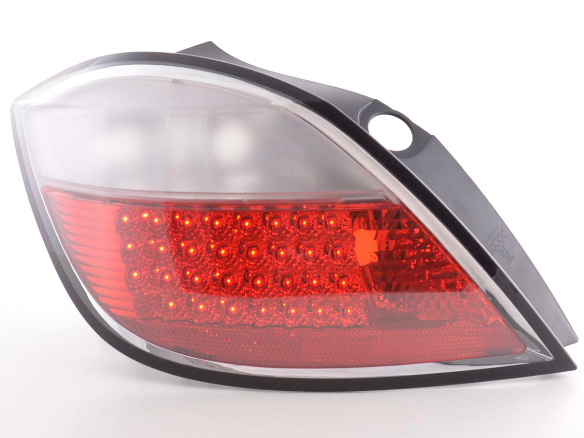 LED taillights set Opel Astra H 5-door 04- red/clear
