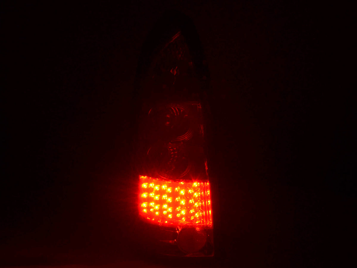 LED taillights set Opel Astra G Caravan 98-03 clear/red