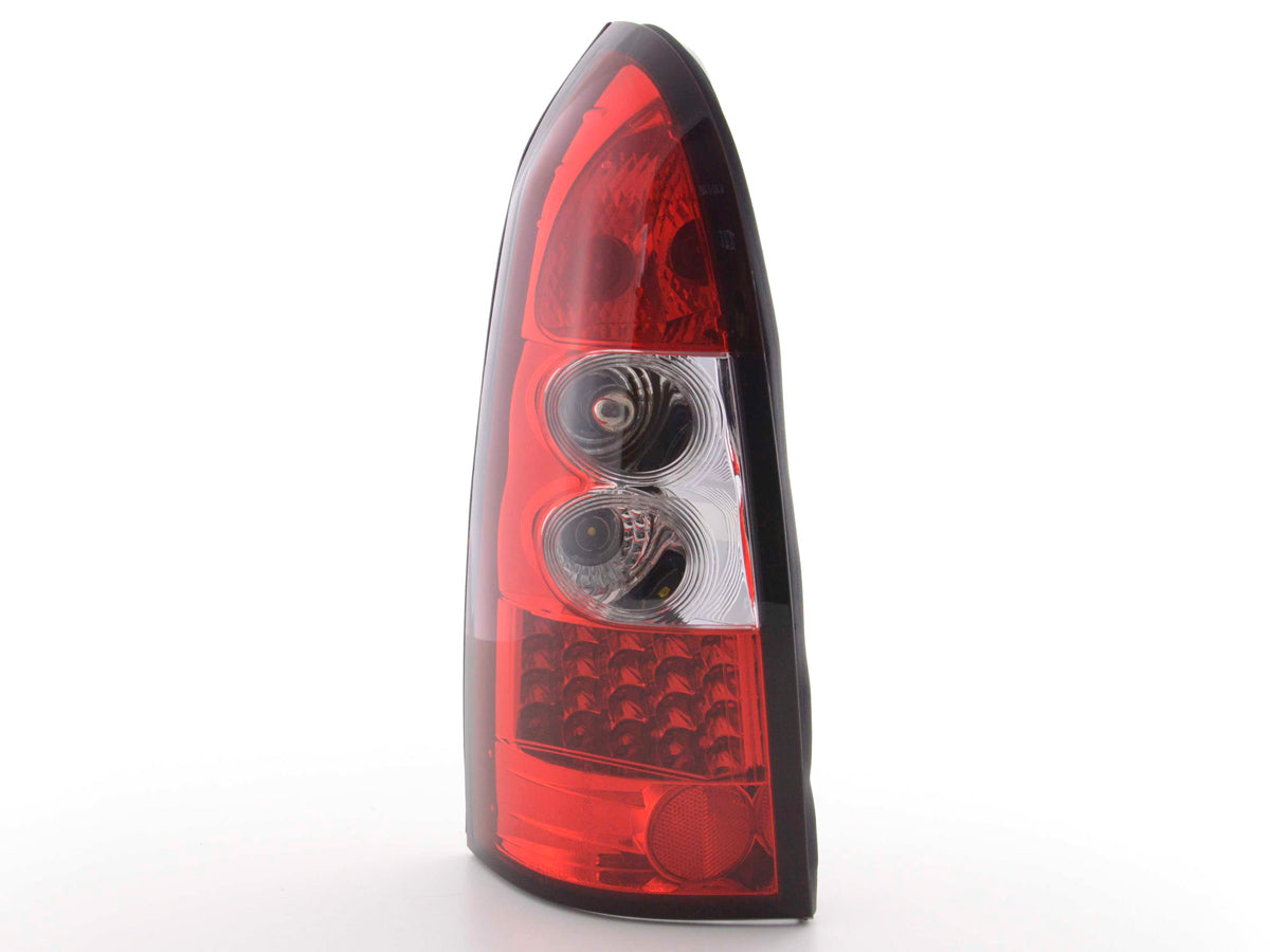 LED taillights set Opel Astra G Caravan 98-03 clear/red