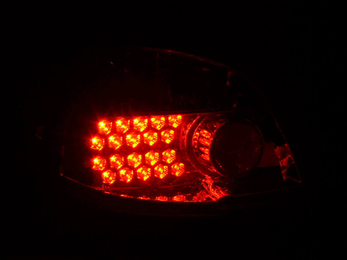 LED taillights set Peugeot 206 3/5 doors without Cabrio 98-05 red