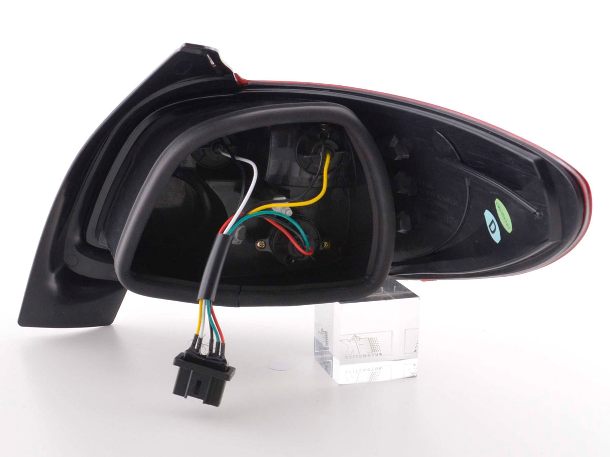 LED taillights set Peugeot 206 3/5 doors without Cabrio 98-05 red