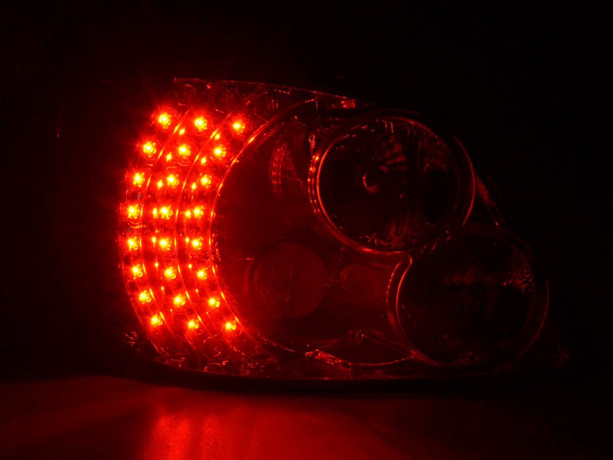 LED taillights set Peugeot 307 01-04 chrome