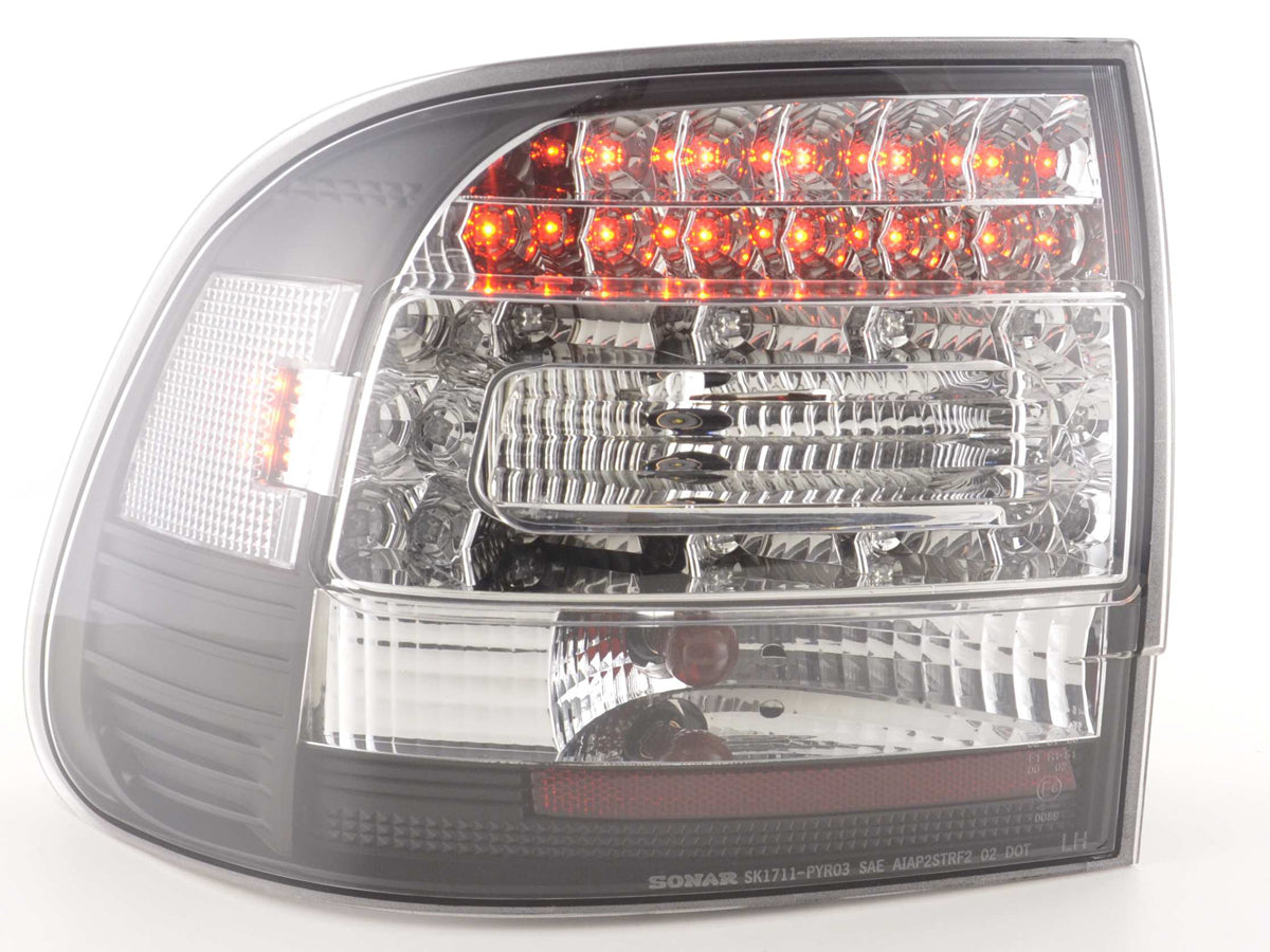 LED Rückleuchten Set Porsche Cayenne Typ 955  02-06 schwarz