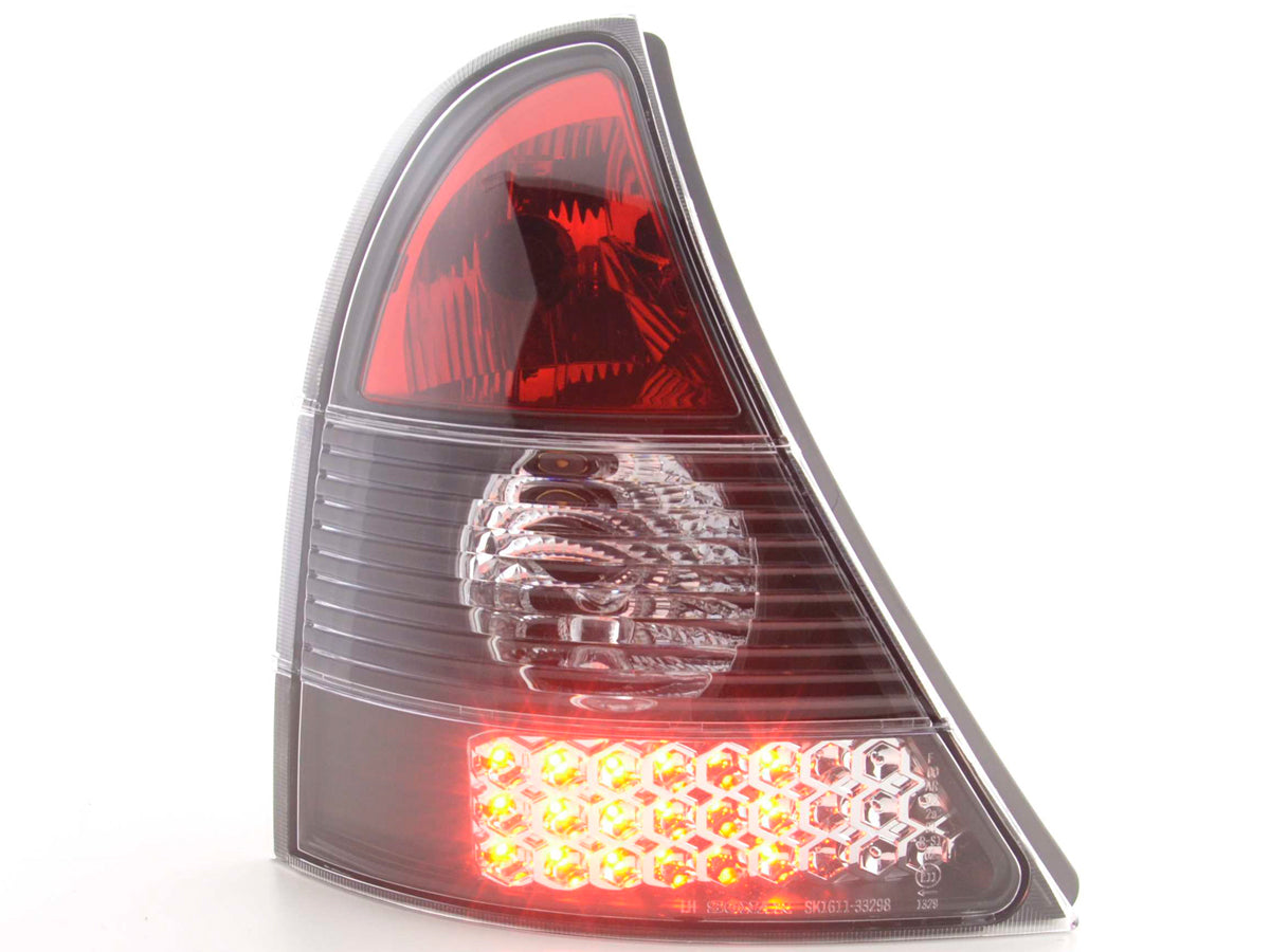 LED taillights set Renault Clio Type B 01-04 black