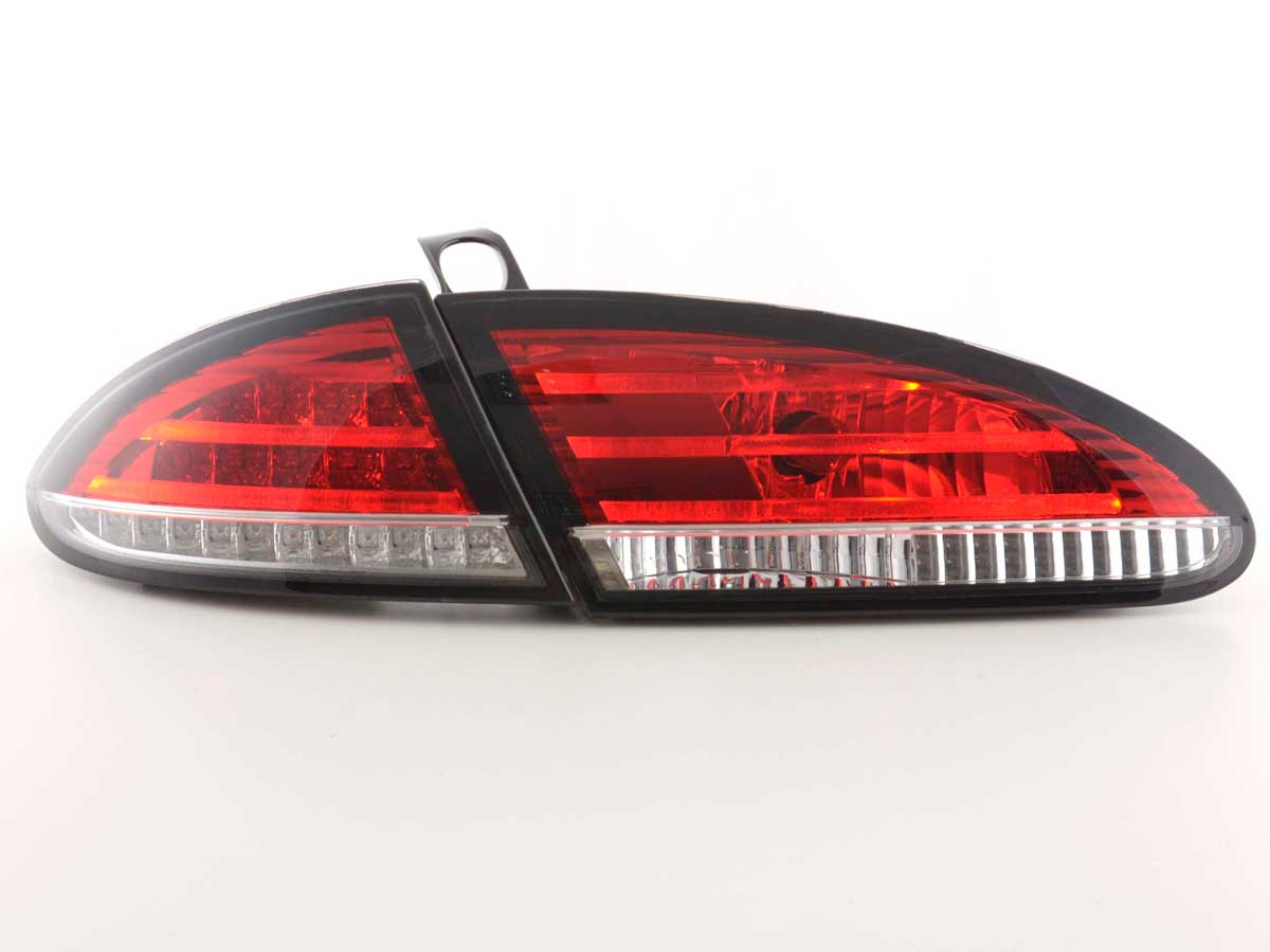 LED Rückleuchten Set Seat Leon Typ 1P  05-09 rot/klar