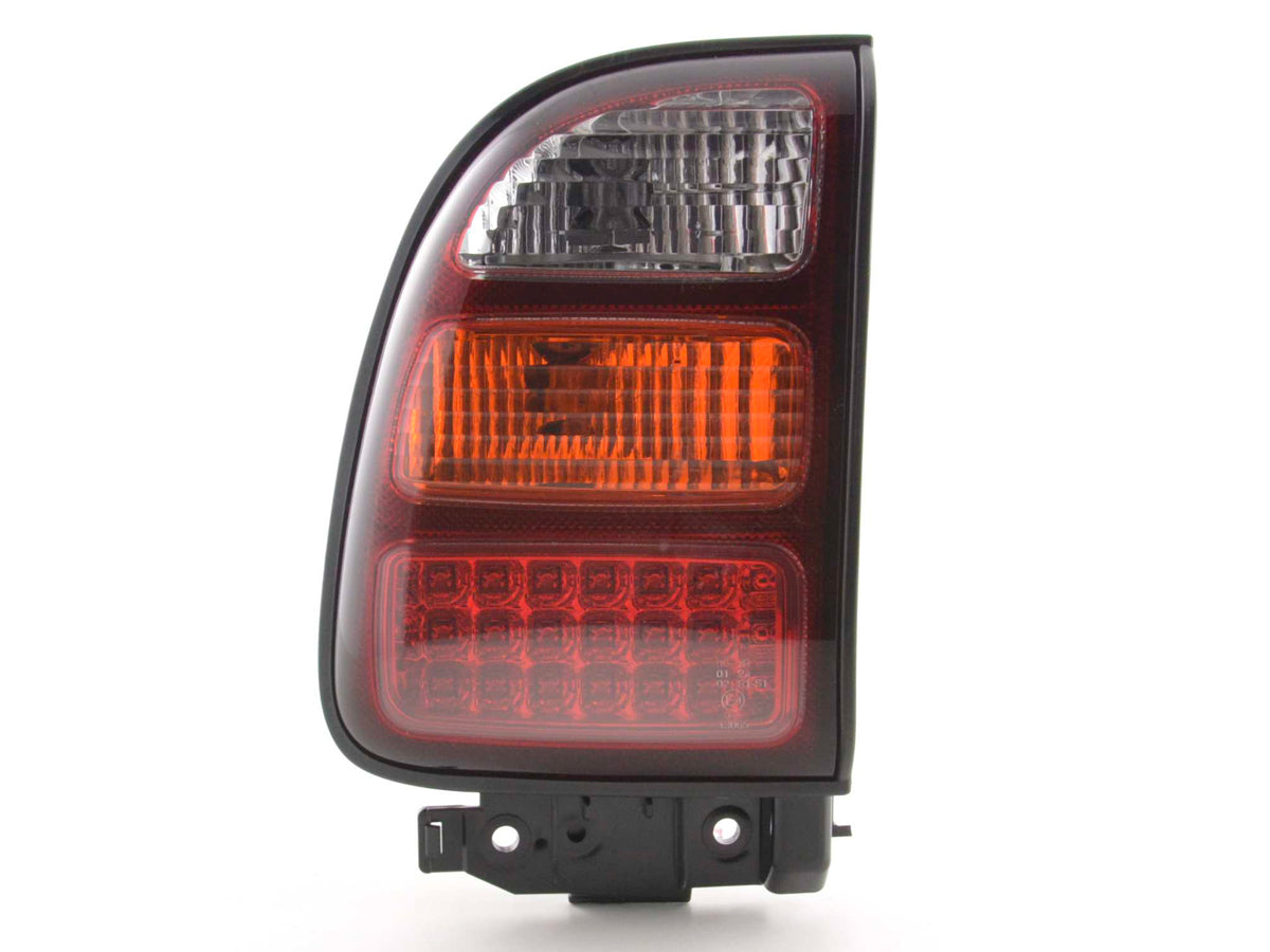 LED taillights set Toyota RAV4 98-00 clear/yellow/red